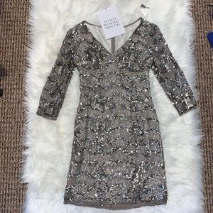 NWT Wyatt GORGEOUS sequin dress